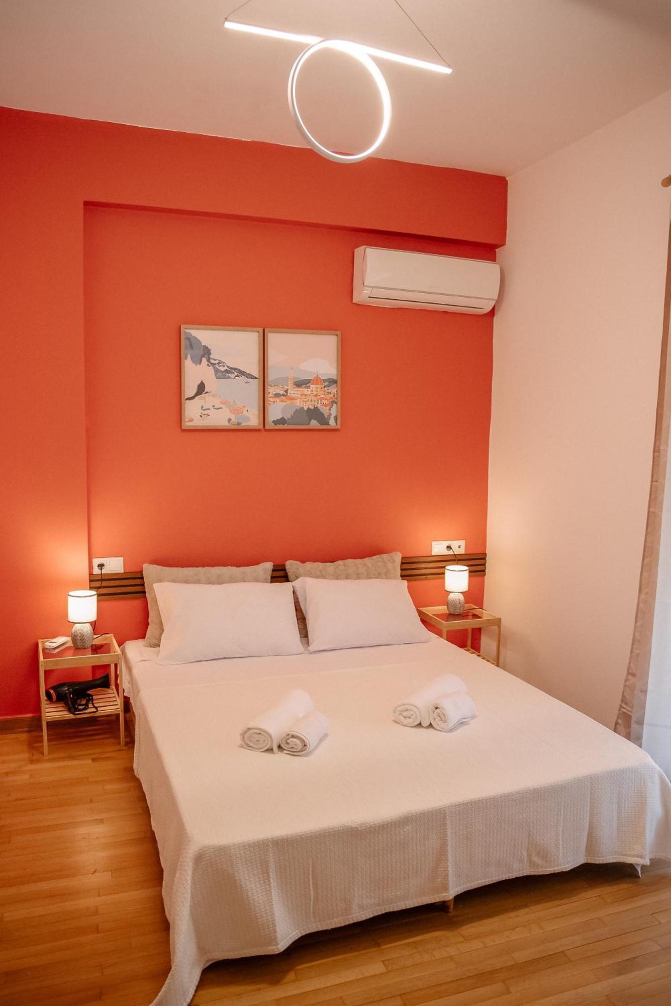 דירות 3Cs Athens Ampelokipoi Comfy Flat Ft Patio Airport Direct Day N Night מראה חיצוני תמונה