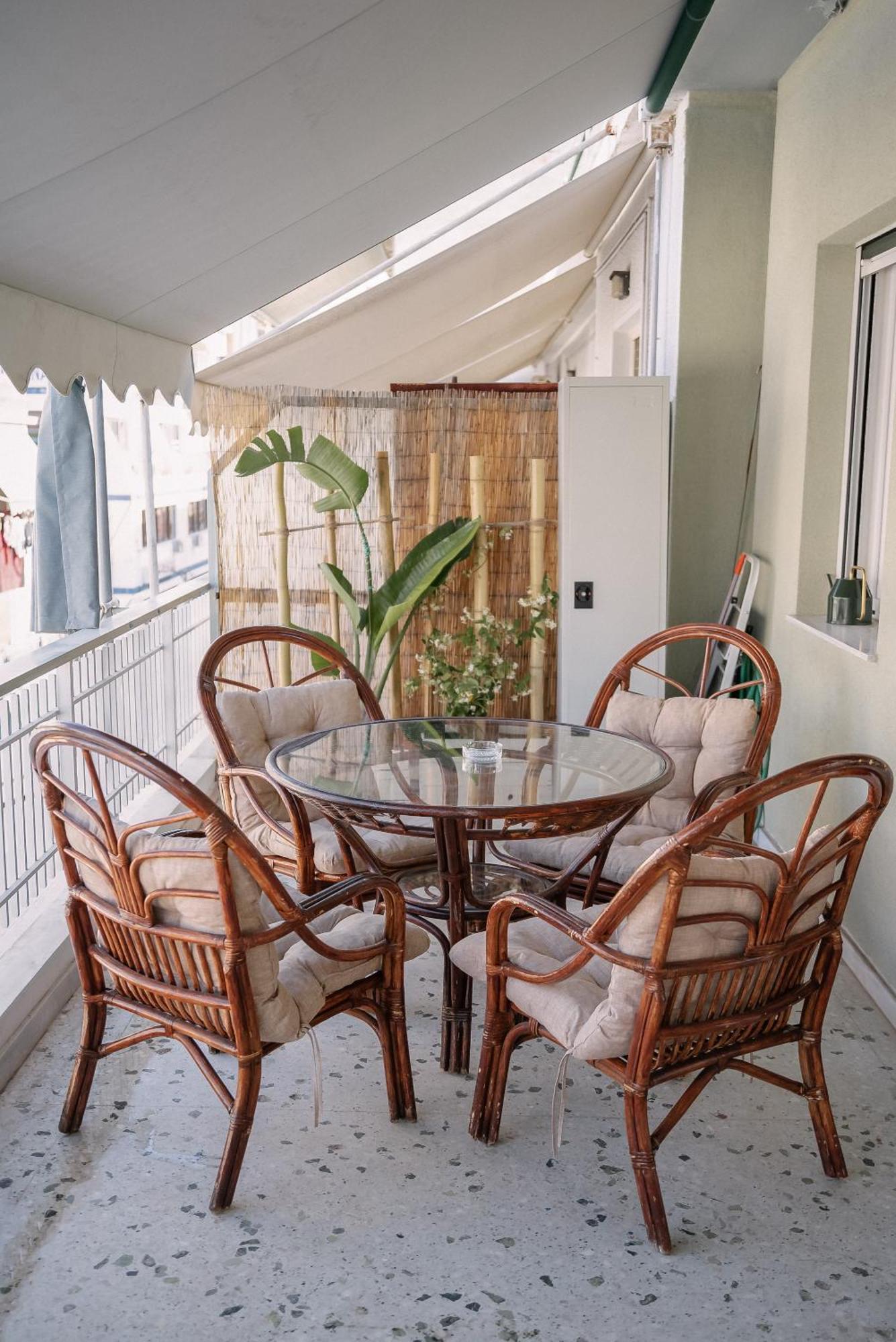 דירות 3Cs Athens Ampelokipoi Comfy Flat Ft Patio Airport Direct Day N Night מראה חיצוני תמונה